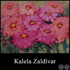 Flores - Obra de Kalela Zaldívar